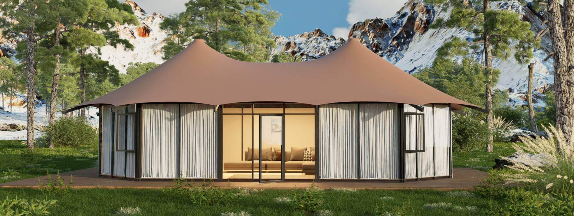 新城区移动式建筑钢结构房屋